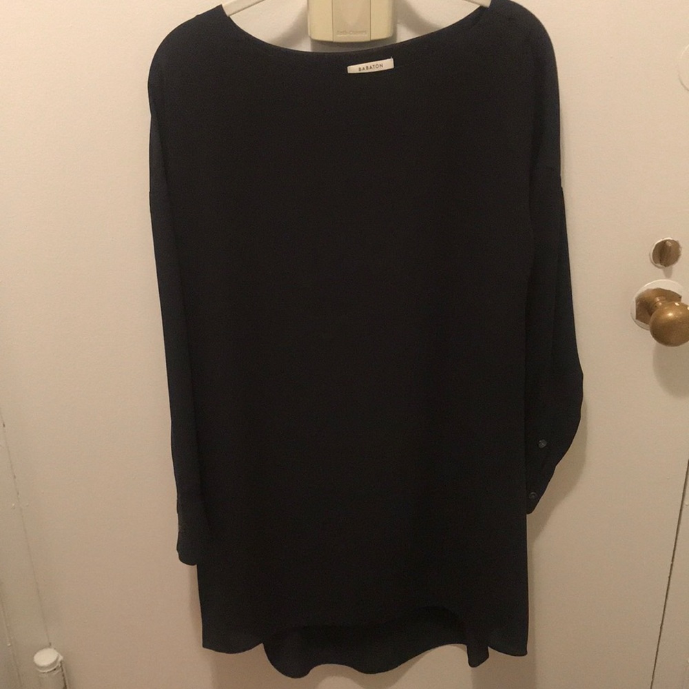 Aritzia Long Sleeve Black Dress